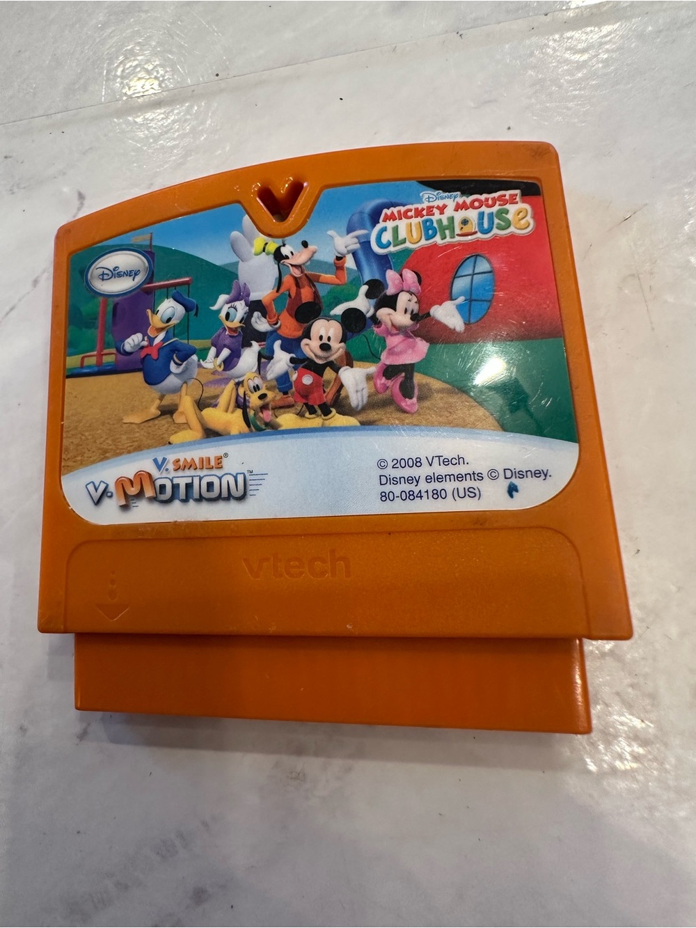 VTECH V.Smile Motion Disney Mickey Mouse Clubhouse Learning Game not tested